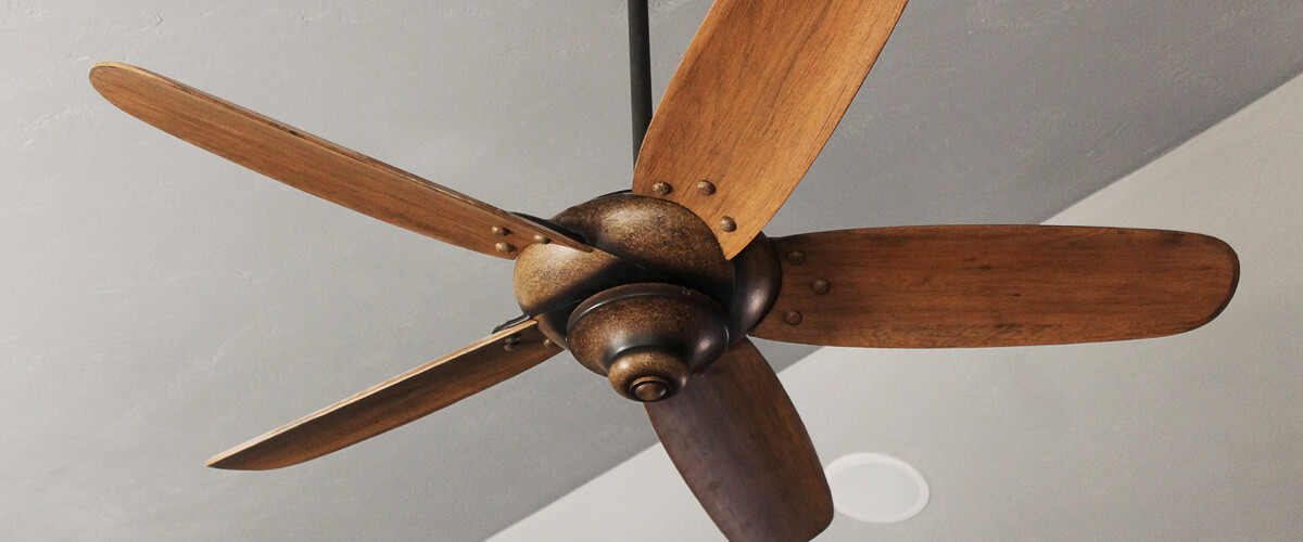 wooden fan blades