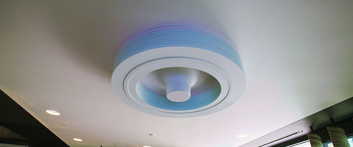 what is a bladeless ceiling fan?