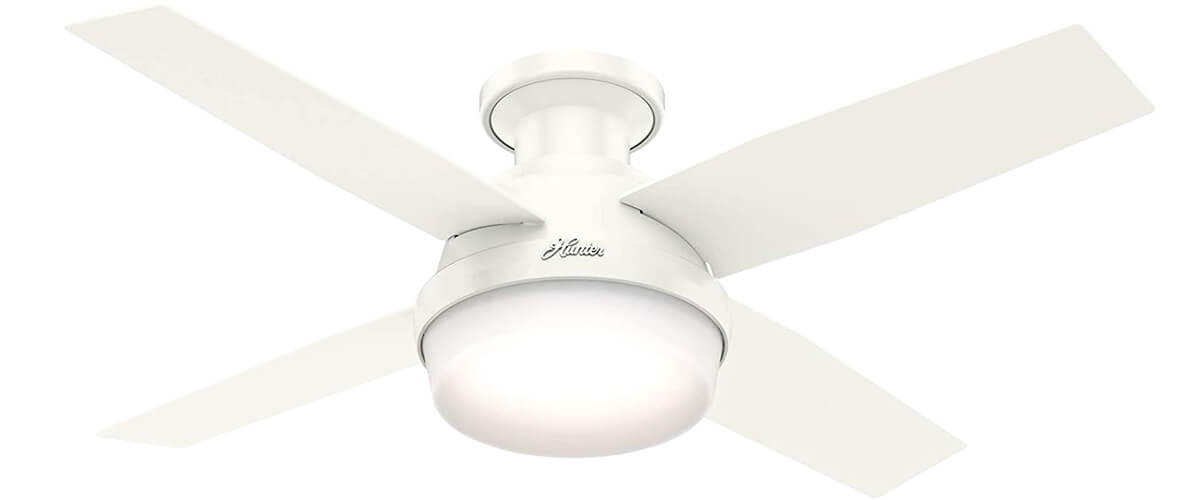 Hunter Dempsey ceiling fan functions