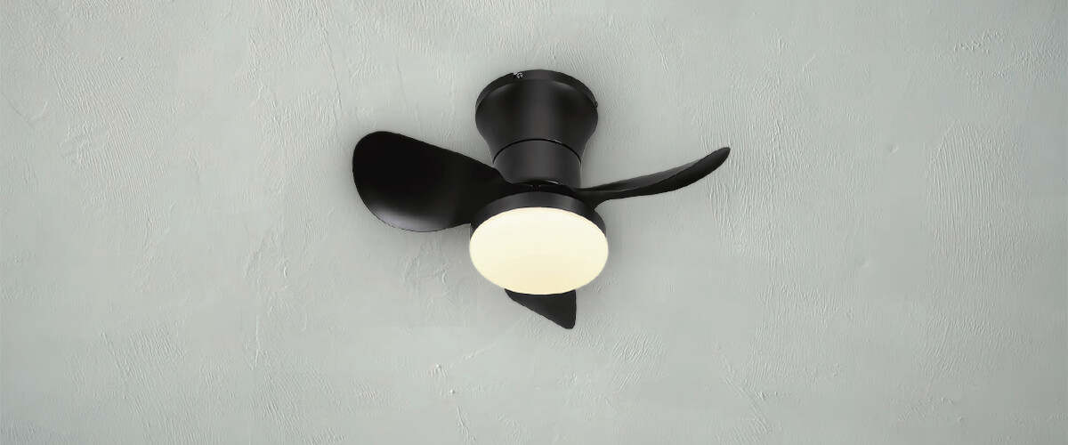 Ohniyou Small Modern Ceiling Fan installation